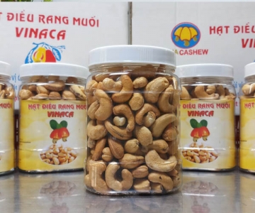 roasted salt cashew nuts unpeel shell (box 450gam)