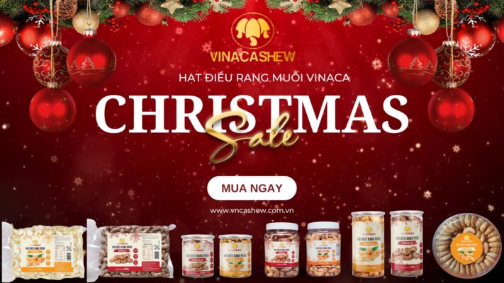 hạt điều là món quà mùa Giáng Sinh