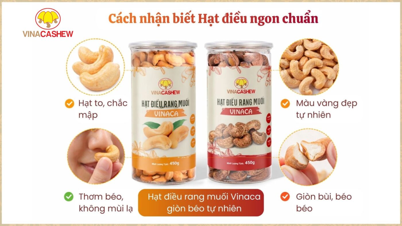 Hạt điều ngon là gì? Hạt điều ngon