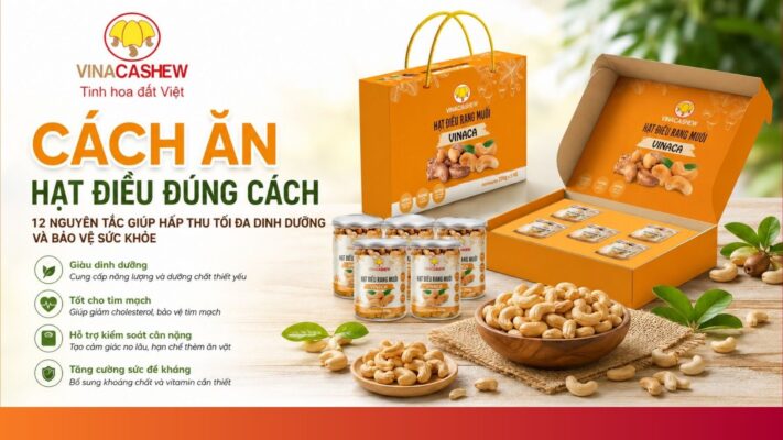 Cách ăn hạt điều đúng cách